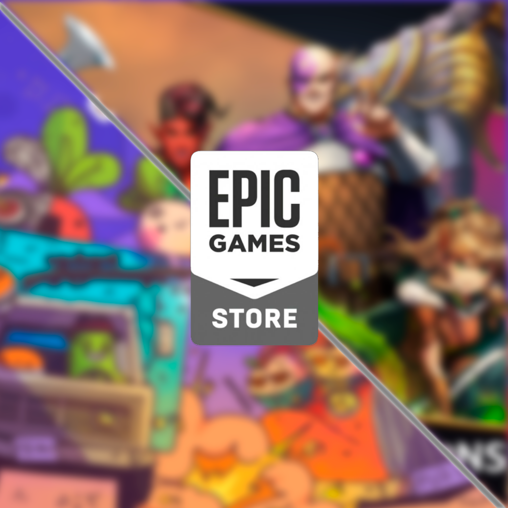 Portada de Epic Games Store regala contenido para Idle Champions y Turnip Boy Robs a Bank.
