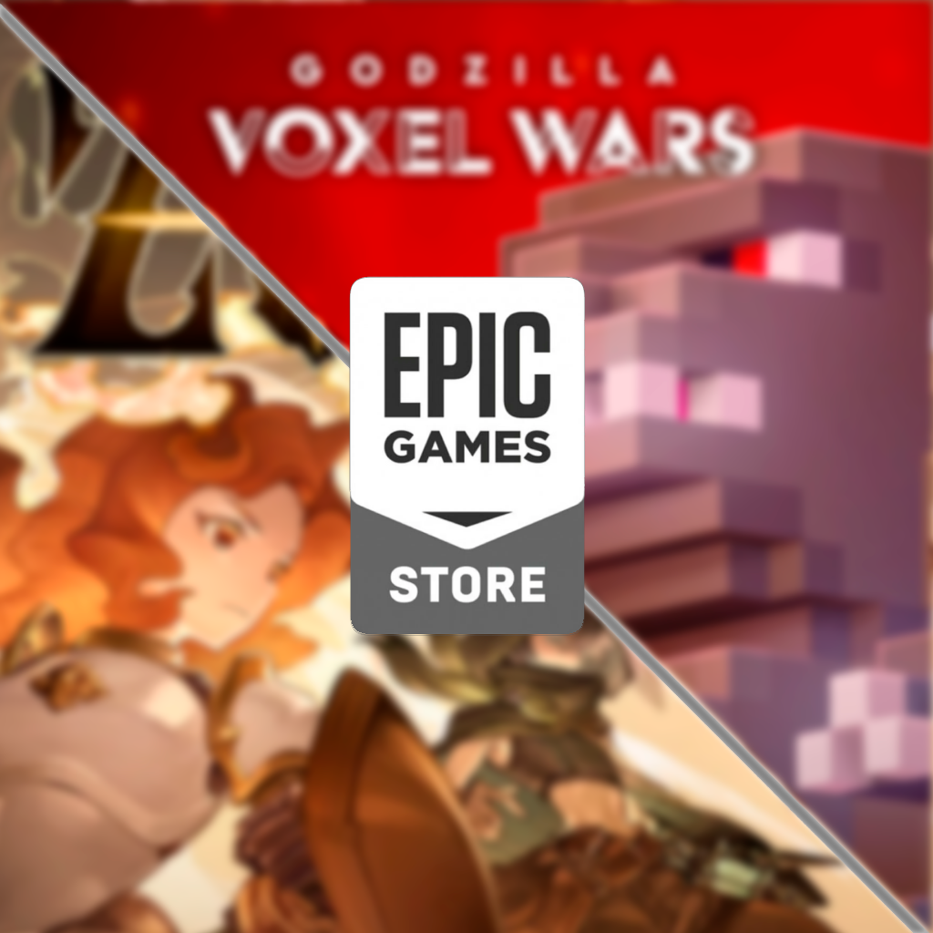Portada de Godzilla Voxel Wars y Zoeti gratis en Epic Games Store.