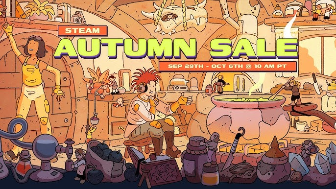Portada de Llegan las rebajas de otoño en Steam.