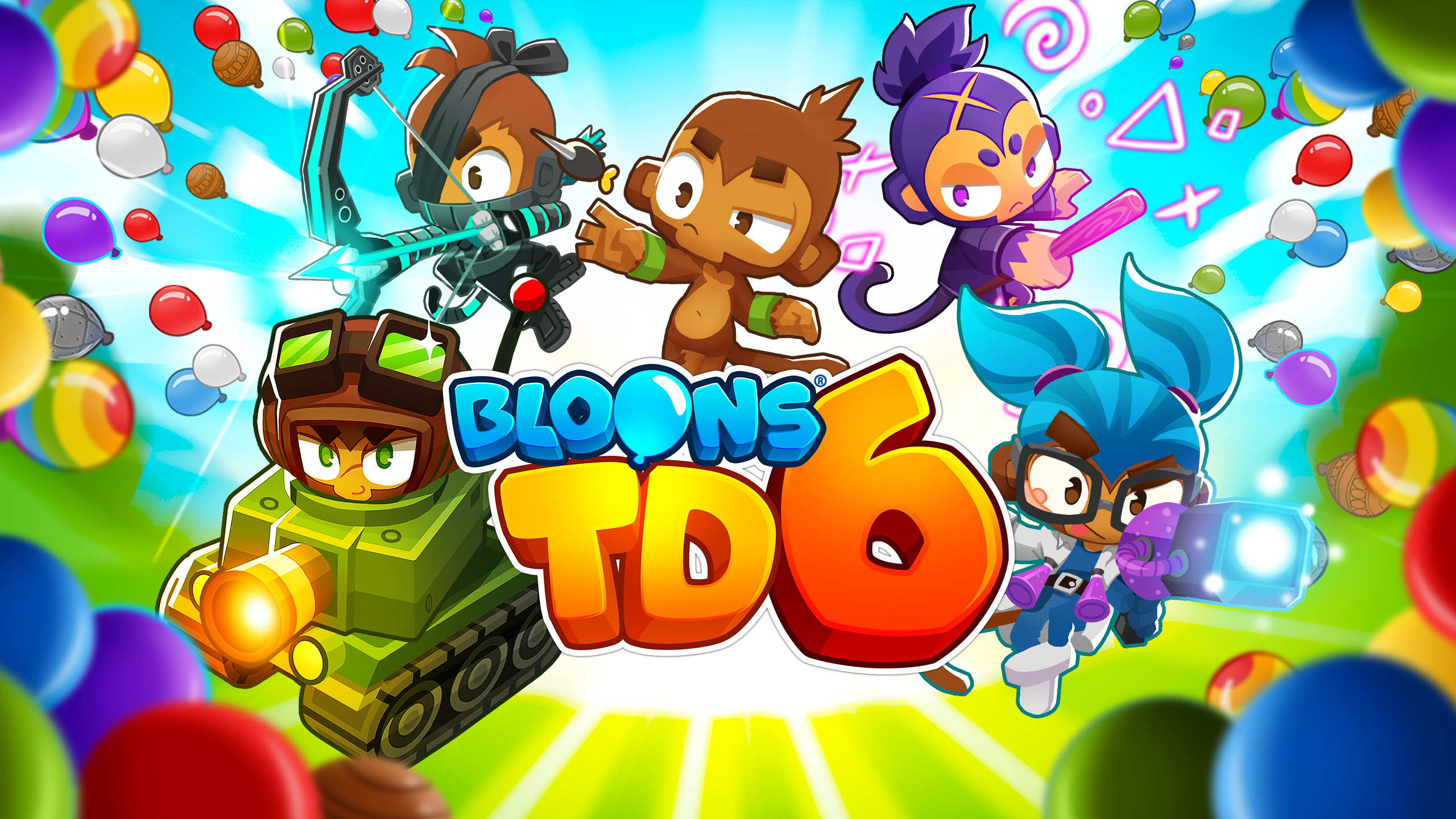 Portada de Bloons TD 6 gratis en Epìc Games Store.