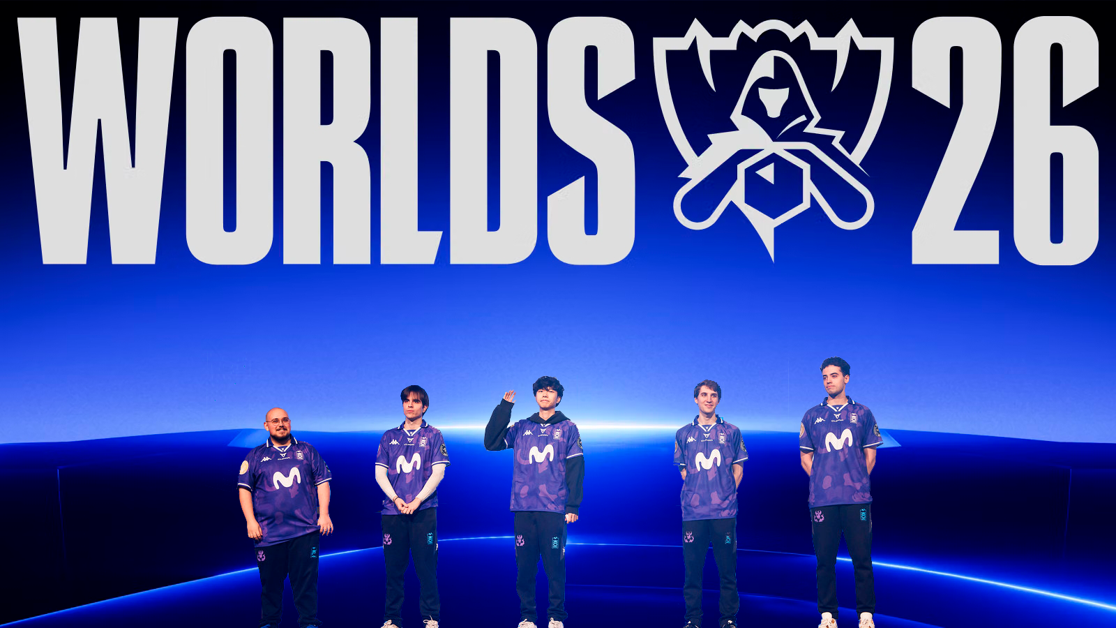Portada de League of Legends celebra sus Worlds 2026 con Movistar KOI entre los aspirantes.